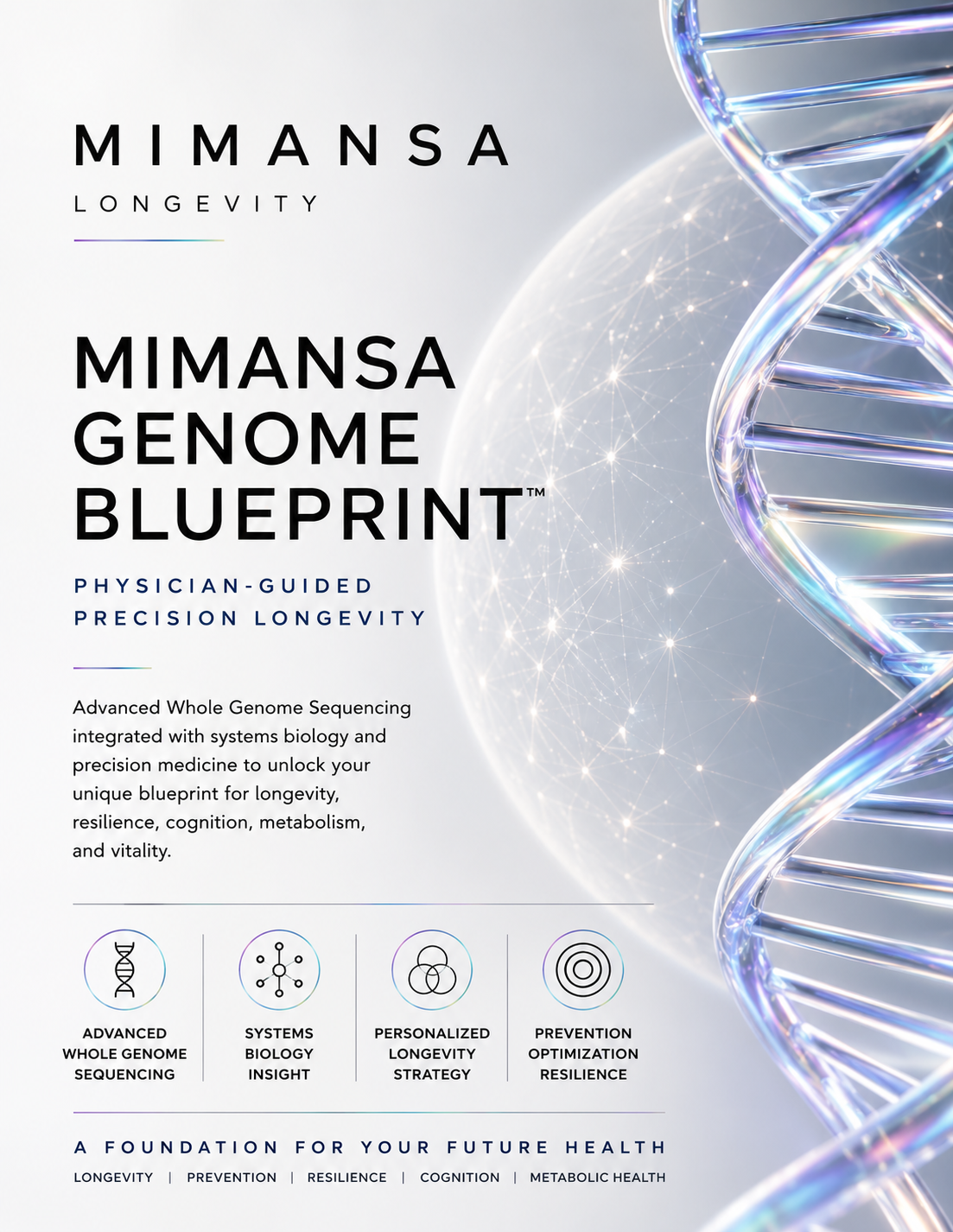 Mimansa Longevity precision medicine video